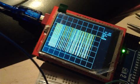 arduino mega oscilloscope